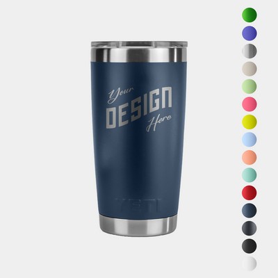 20 Oz YETI® Rambler Stainless Steel Vacuum Insulated Tumbler