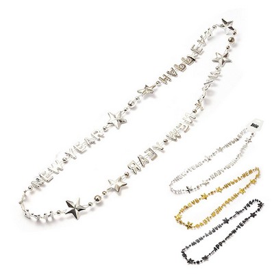 Happy New Year Party Beads